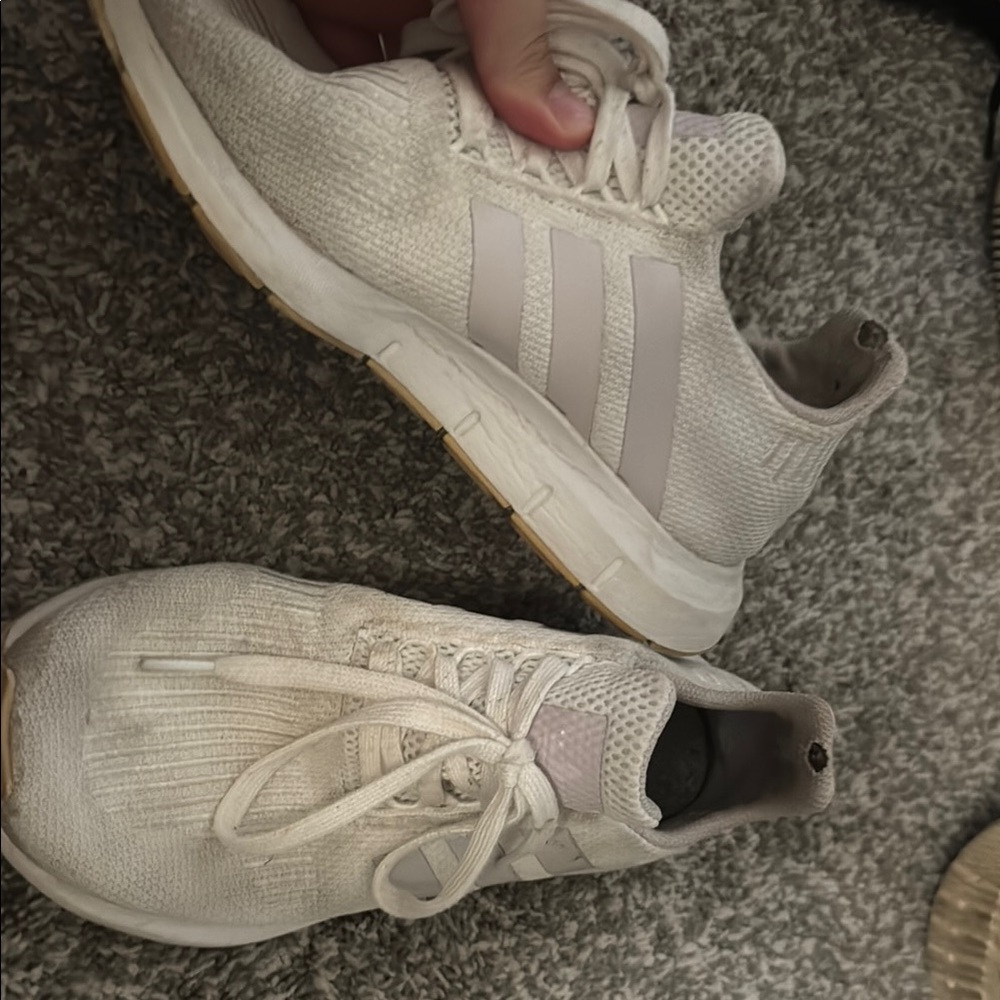 adidas White Athletic Shoes